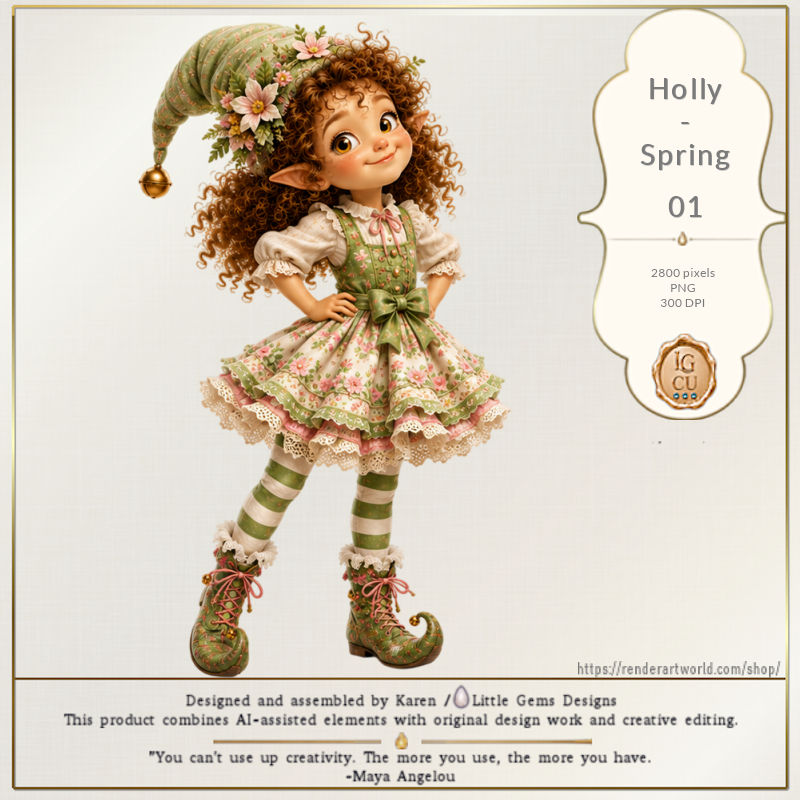 (image for) Holly | CU | Character | Spring 01